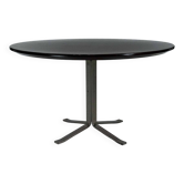 Table à manger ronde rare par Gianni Moscatelli pour Formanova. Italie années 1970.