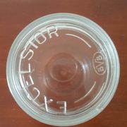 Excelsior glass jar