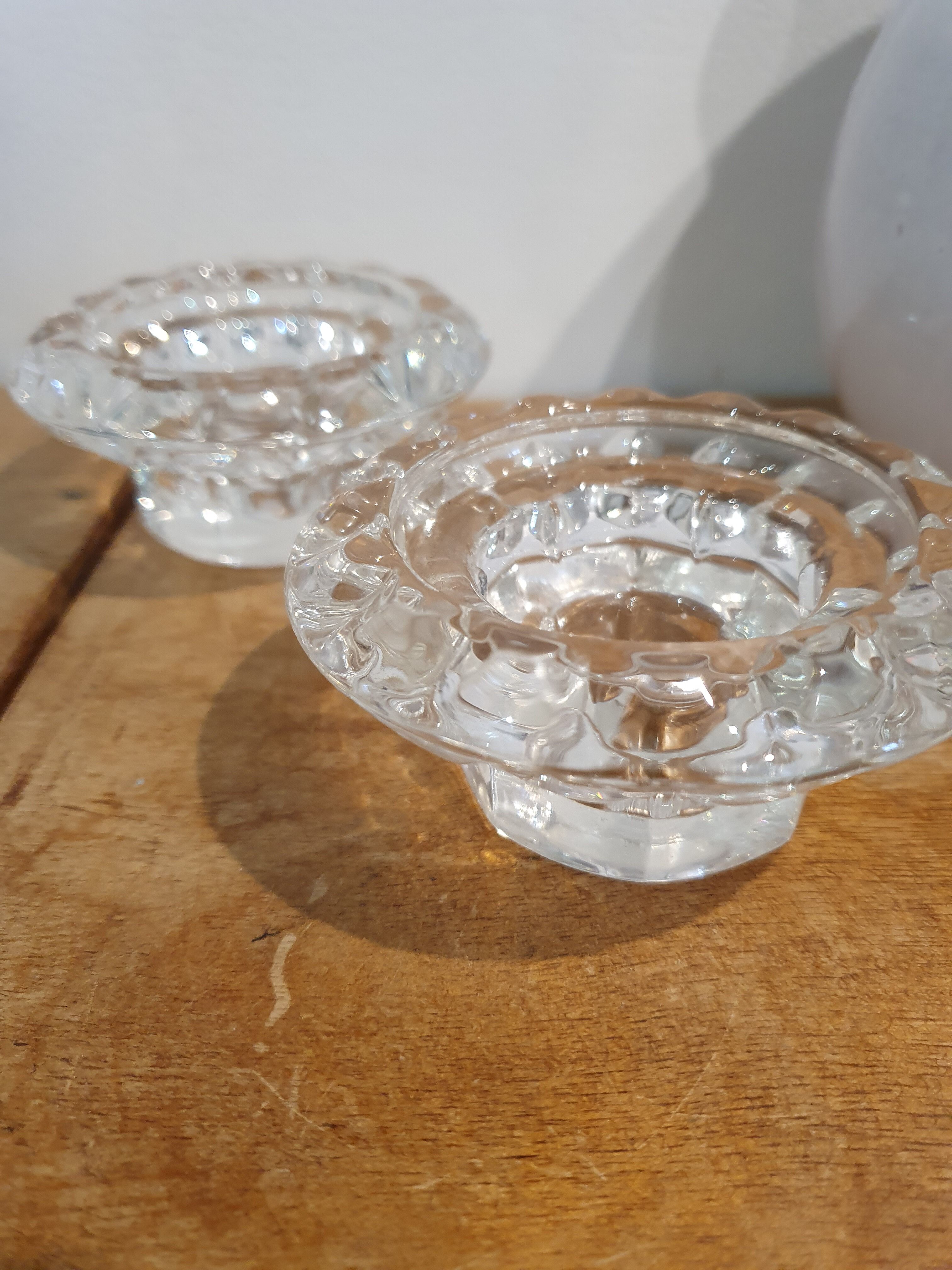Glass candle holder sduo