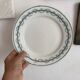 Flat plates in ironstone Gien model Austerlitz
