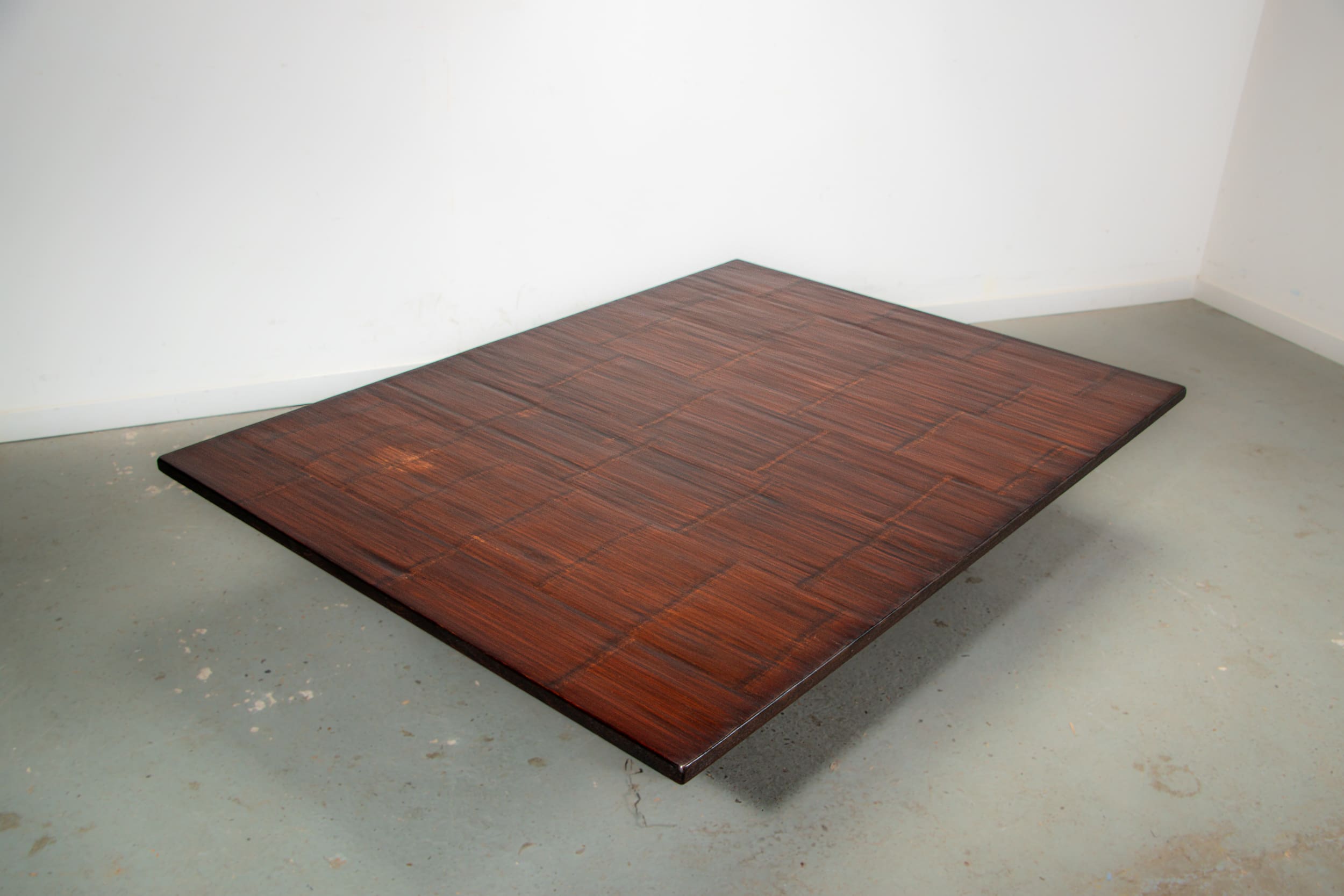 Axel Vervoordt bamboo opium coffee table circa 1980