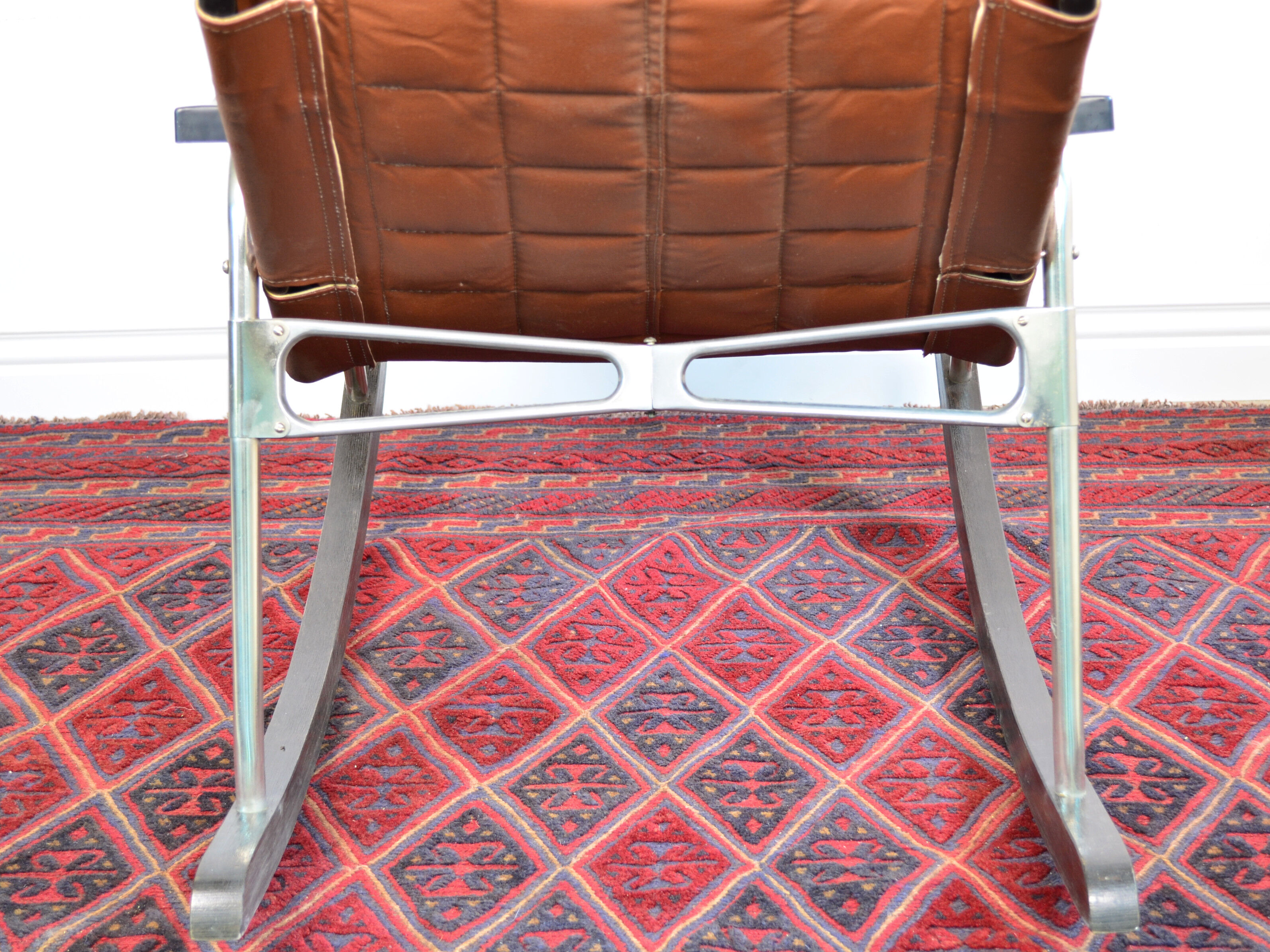 Mid Century folding rocking chair by Takeshi Nii