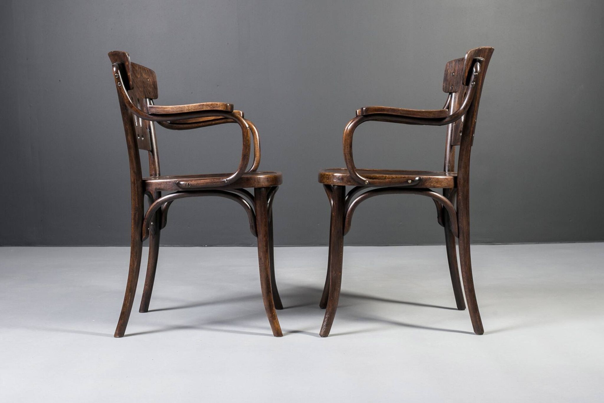 4 chaises Thonet par Jacob & Josef Kohn, modèle No. 380, 1930