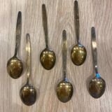David Andersen 6 silver tea spoons 925