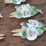 Flower and wheat ear knife holder