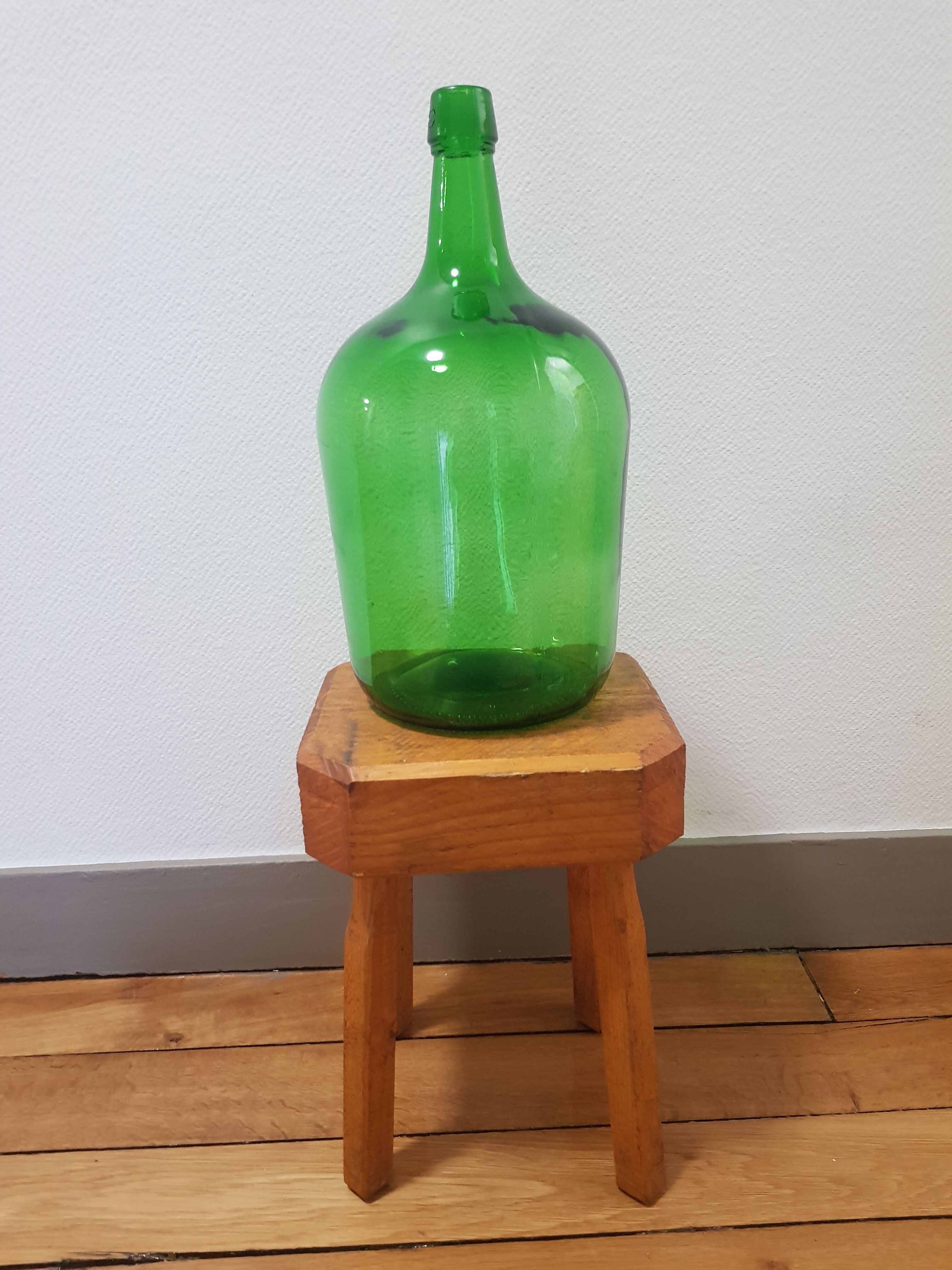 Demijohn 5 litres green