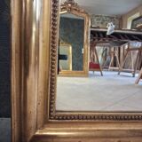 Louis Philippe mirror with pediment 154 x 98