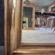 Louis Philippe mirror with pediment 154 x 98