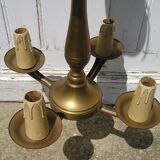 Brass chandelier with 4 lights