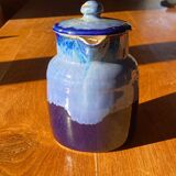 Teapot pitcher - old flamed stoneware