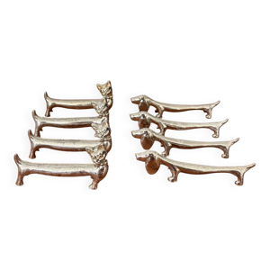 Lot de 8 porte-couteaux