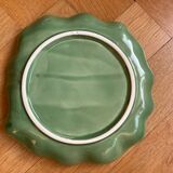 Cabbage leaf dessert plates