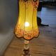 Antique lamp in Italian ceramic