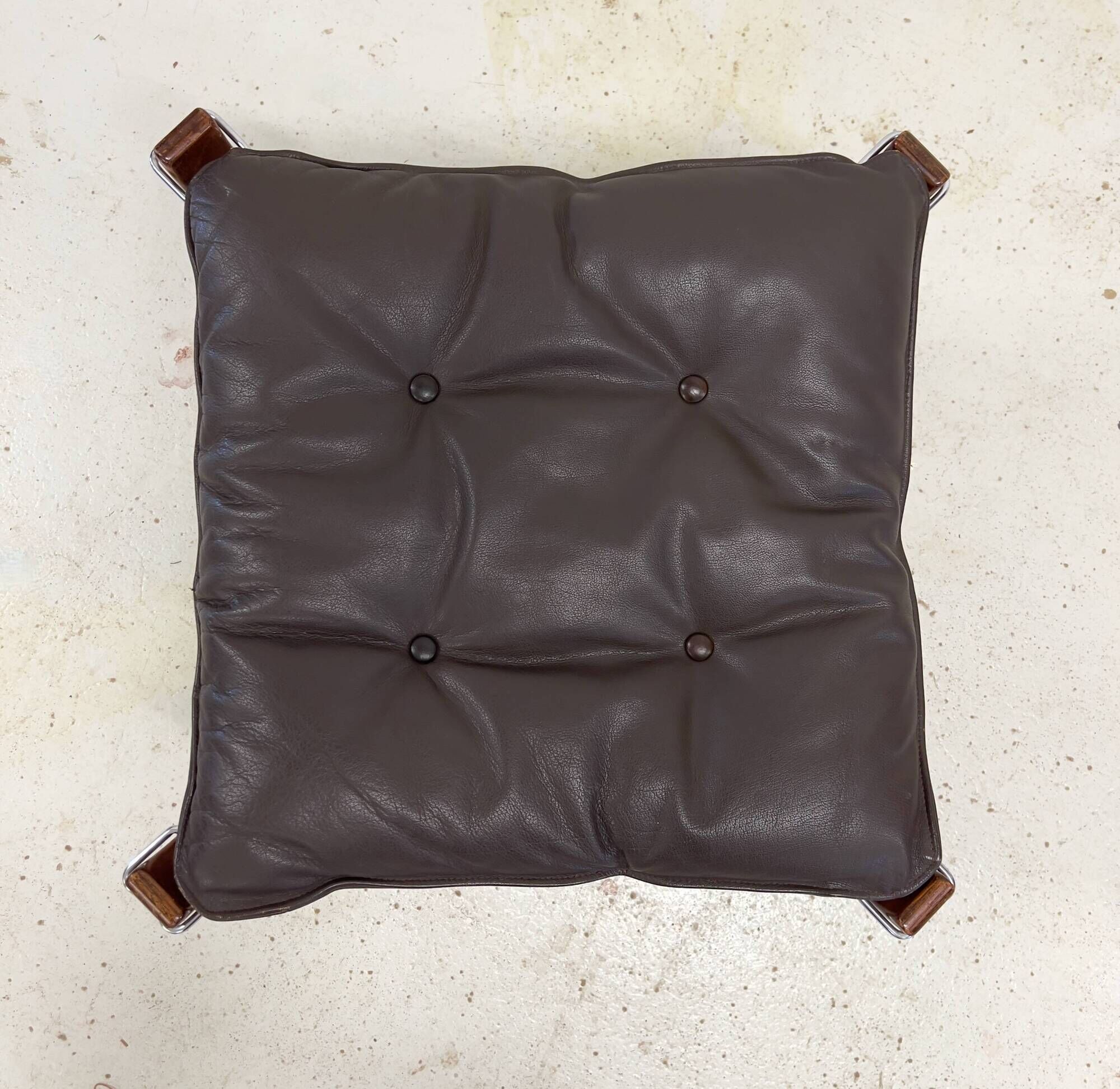 Midcentury Falcon Footstool By Sigurd Ressel For Vatne Møbler, Norway, 1970