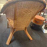 Rattan armchair