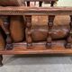 Vintage brown leather armchair