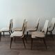 Série de 6 chaises design 1960