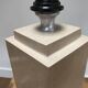Vintage travertine lamp