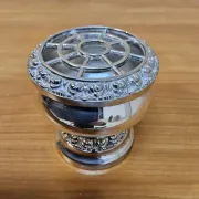 Vintage silver-plated English rose bowl (rose vase) Ianthe