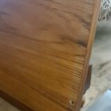 Vintage teak wall system by Poul Cadovious