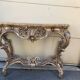Louis XV style patinated wooden console
