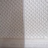 Brushed aluminum shelf 1980