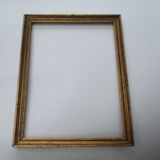 Old gilded wood frame -Foliage 127 x 166 mm