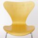 Chaise Arne Jacobsen 3107 (Série 7), Coquille en hêtre, Pieds en chrome, Danois