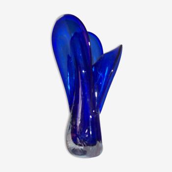 Blown glass vase