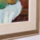 Original Swedish oil painting on canvas from the mid-century "Still Life with Bowl of Fruit" by Eric Lundgren -