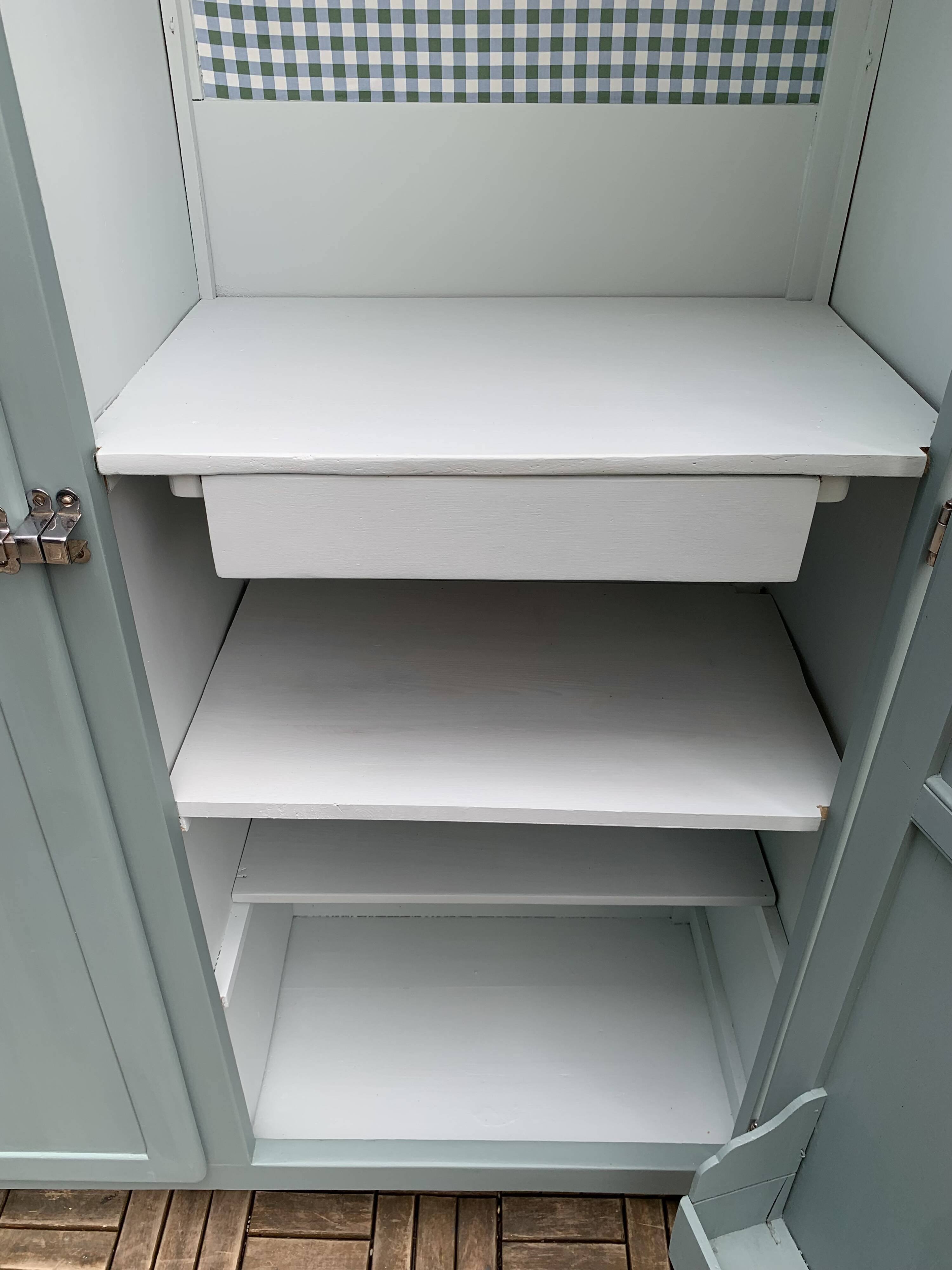 Mado 1940 blue/grey green kitchen cabinet buffet