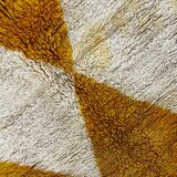 Handmade natural Berber rug 2.5x1.5 m