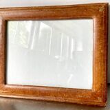 Cuir ancien avec dorure dimensions du cadre 31 cm x 25 cm