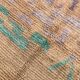 Large Moroccan Berber Boujad Authentic Wool Rug