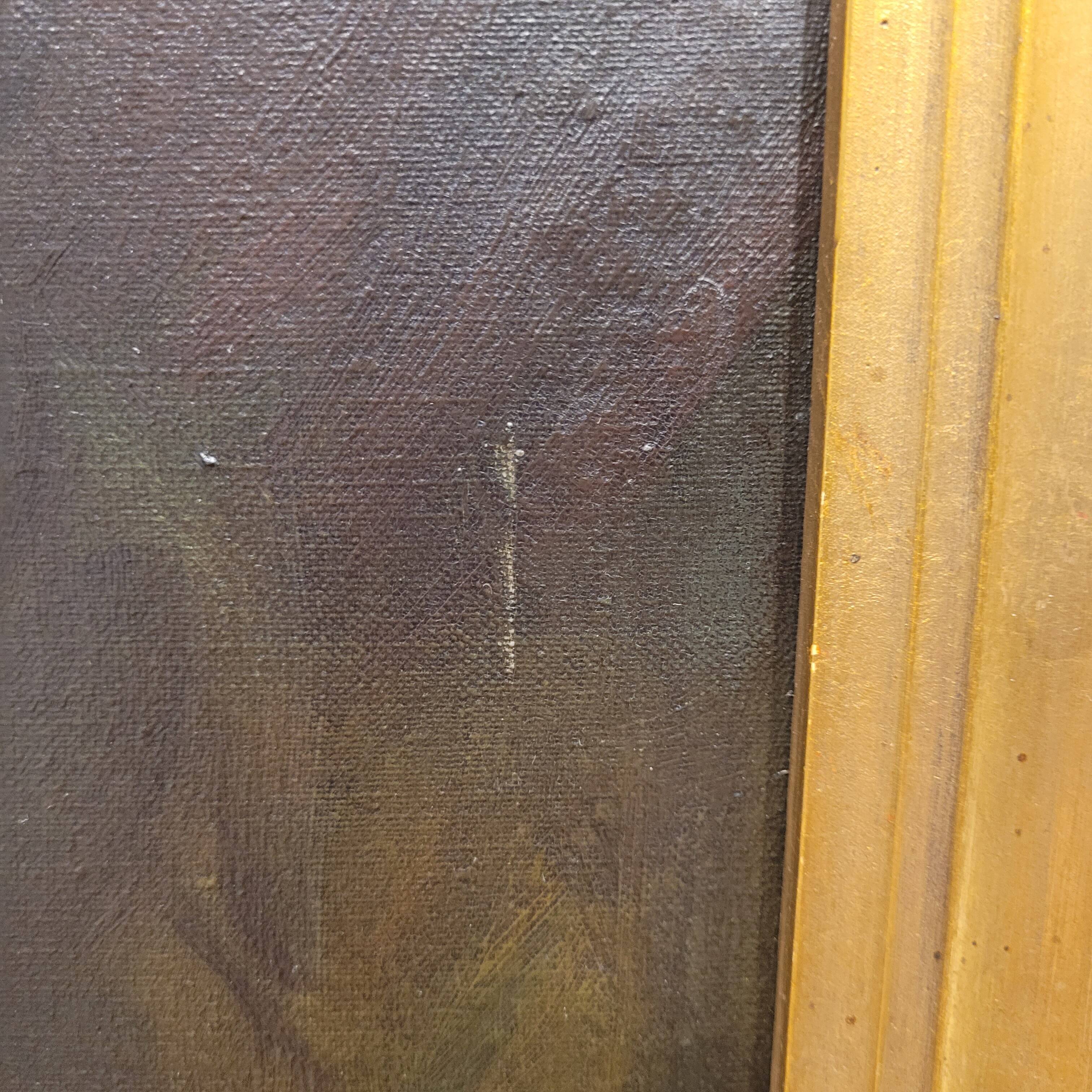 “Bodegón de frutas”, Escuela Sevillana, J. Hernández, s. XX - Spain