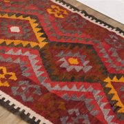 Tapis vintage Maimana, fait main, afghanistan milieu du siecle