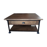Square broken table