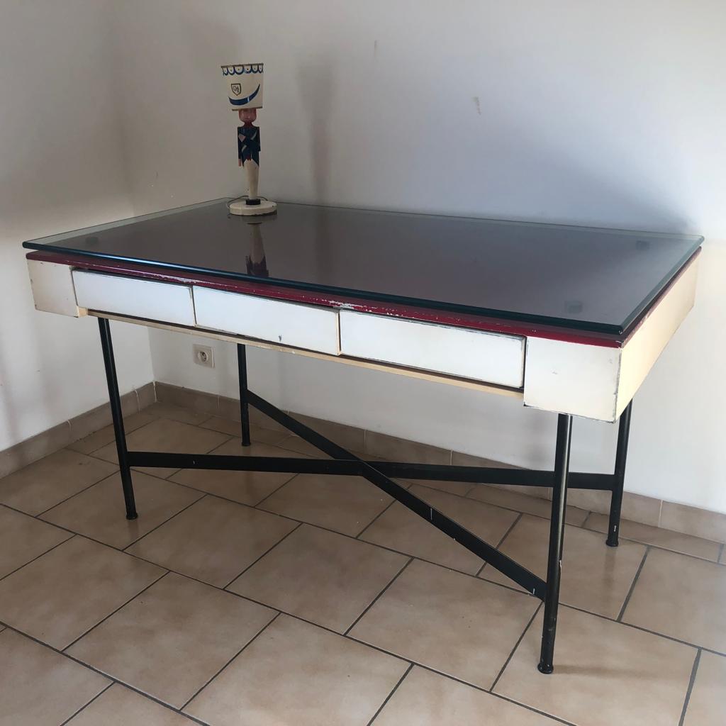 Vintage steel desk