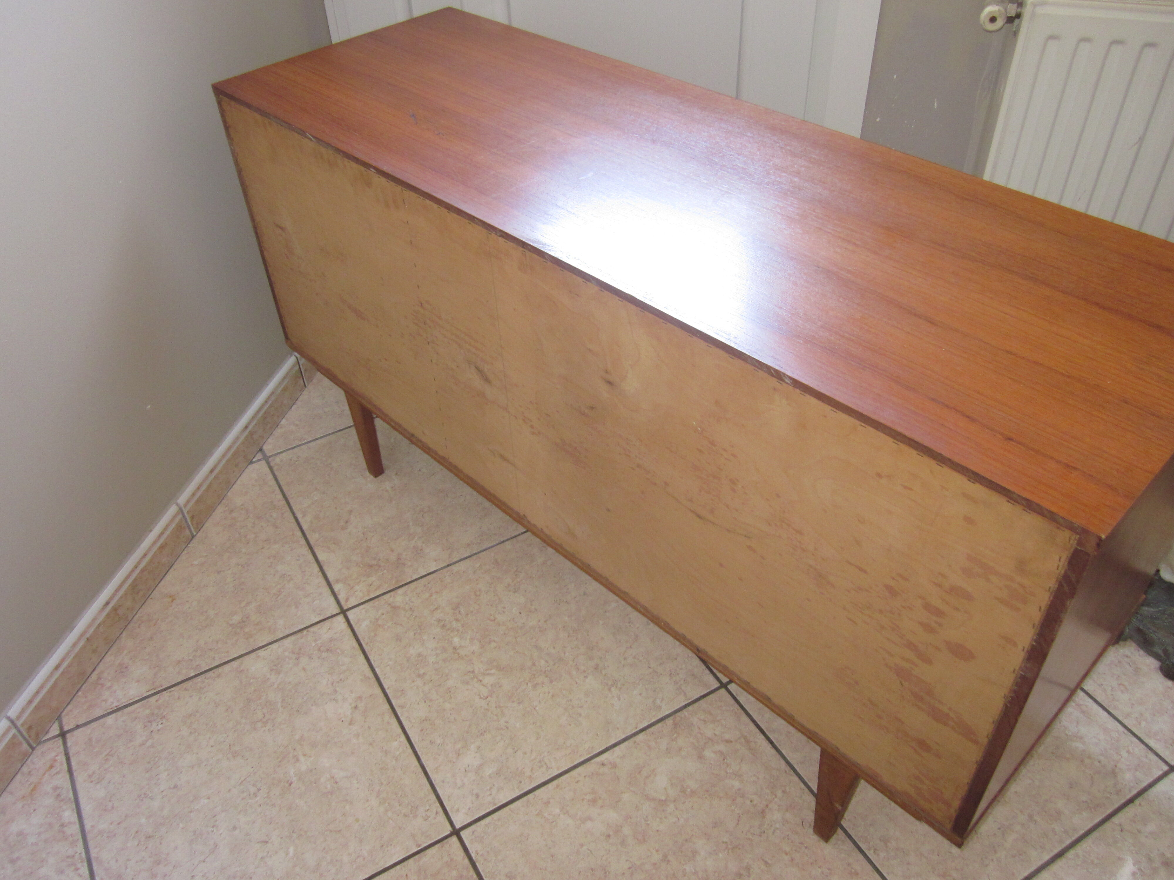 Scandinavian buffet of the 60s teak veneer