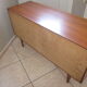 Scandinavian buffet of the 60s teak veneer