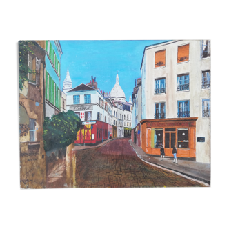 Oil on canvas