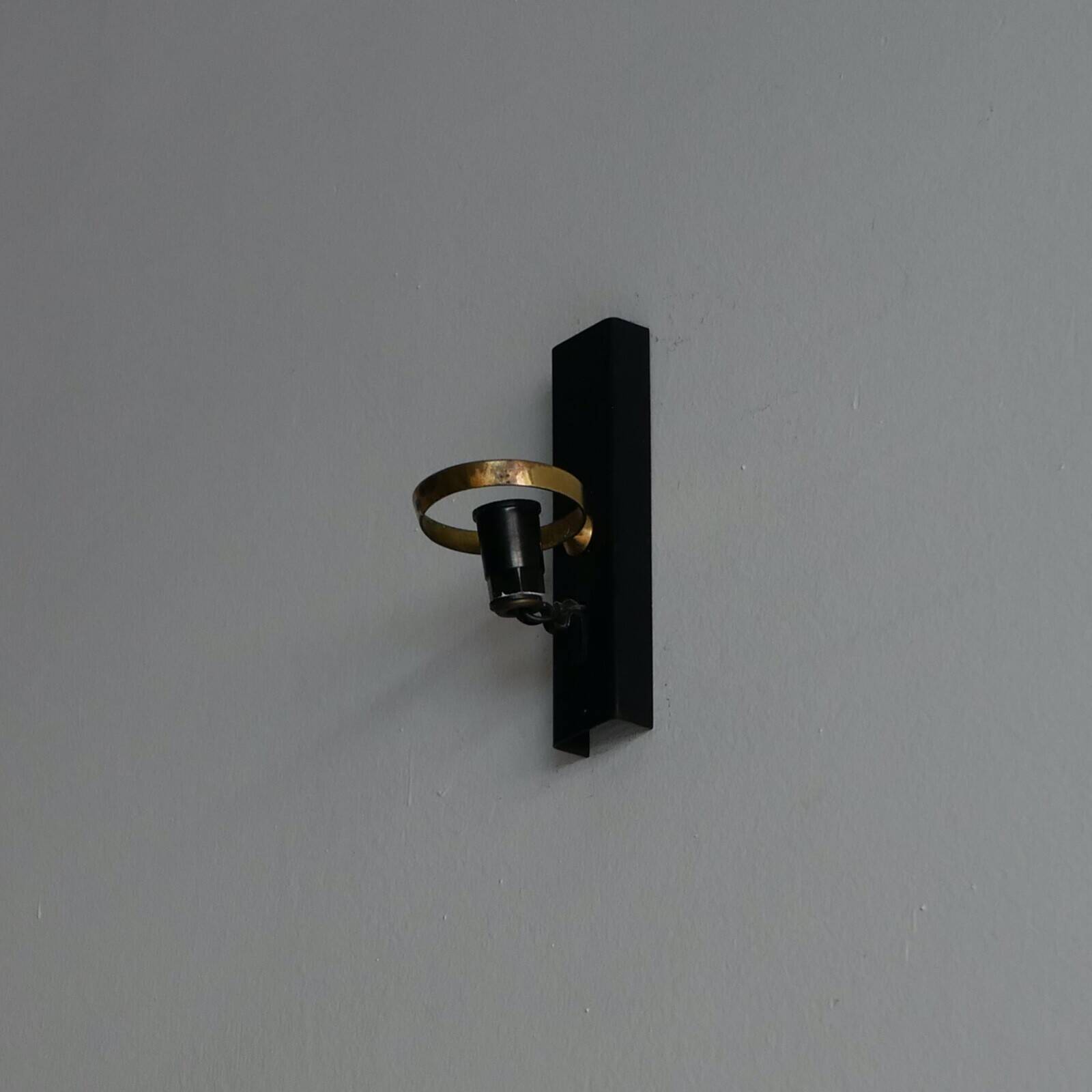 Appliques des années 50 - Plexiglas et laiton - Appliques murales - Stilnovo Arteluce Stilux