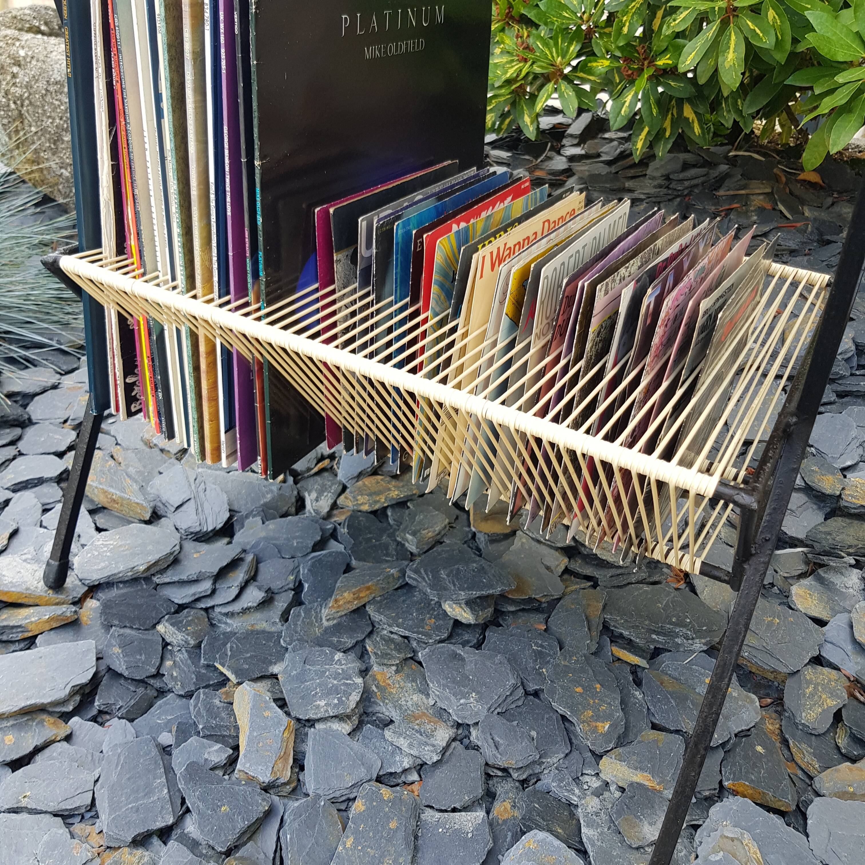 Vinyl record cabinet