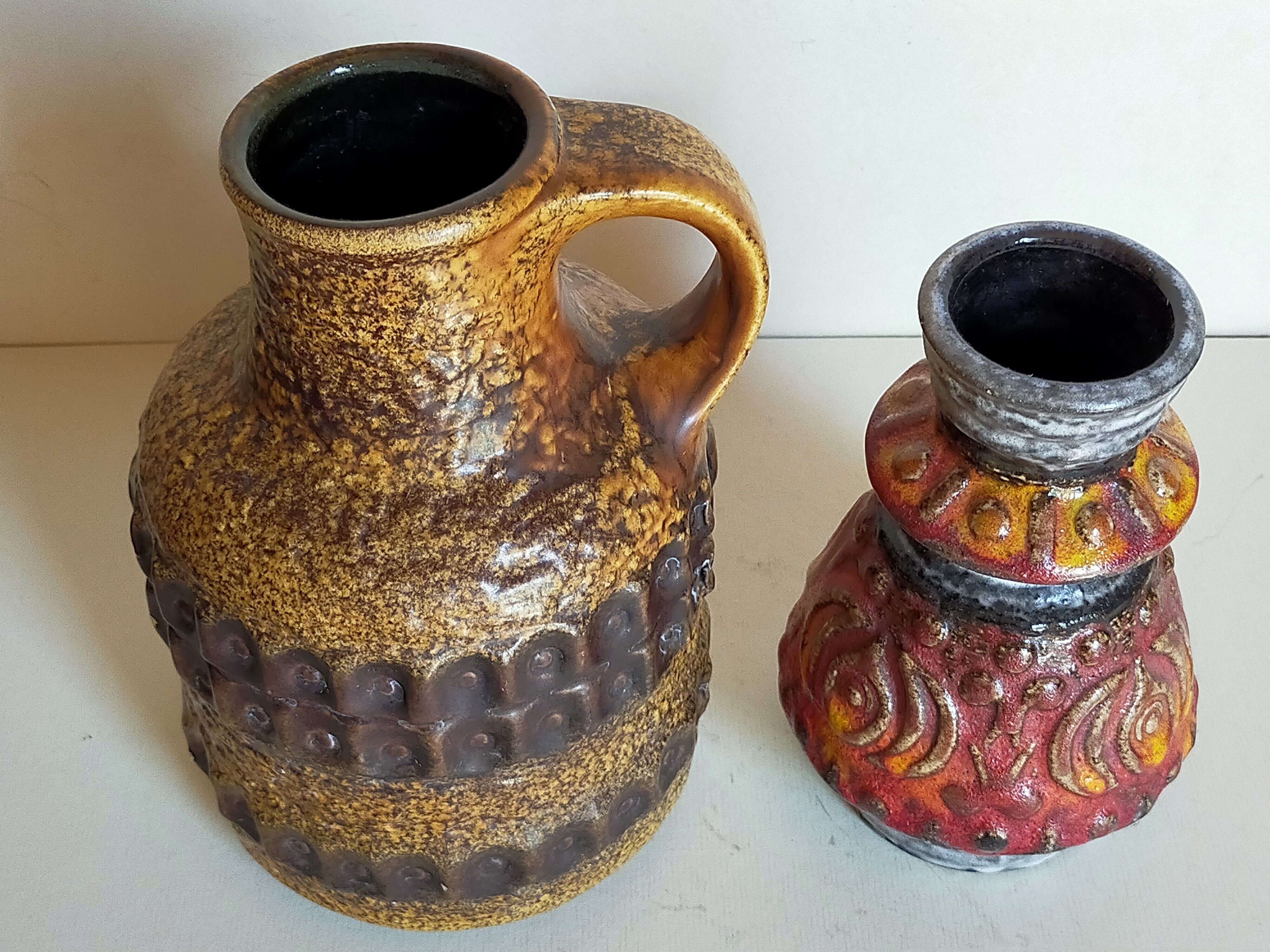 Vintage ceramic duo made in France