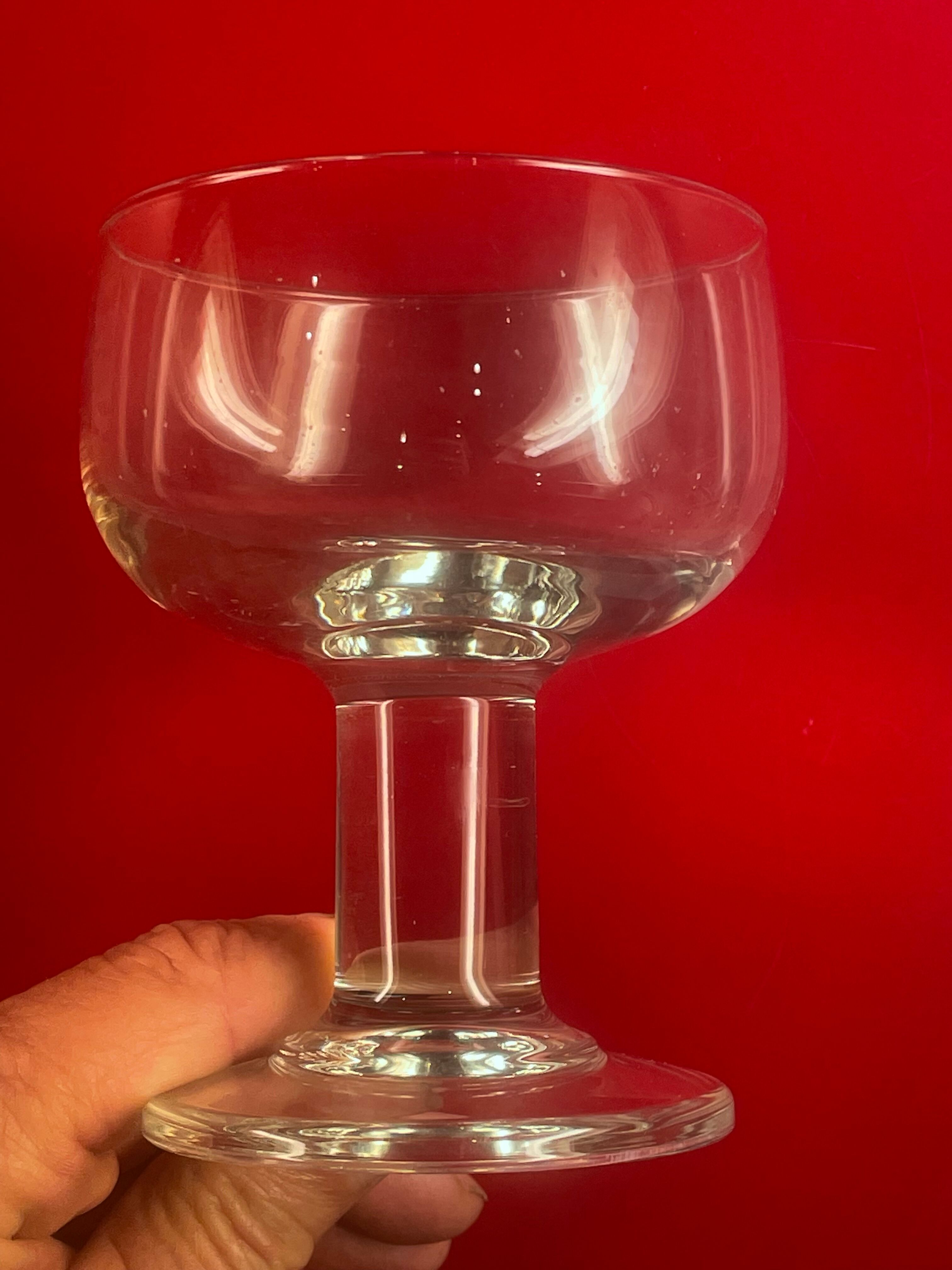 Set of 6 vintage glasses