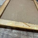 Beveled gold mirror