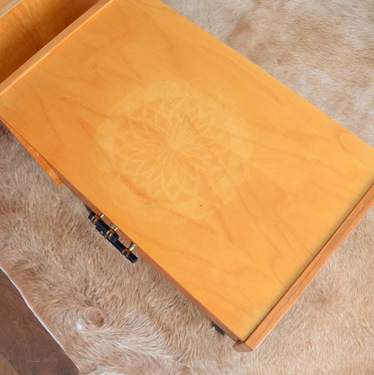 Pair of vintage 1960s bedside tables