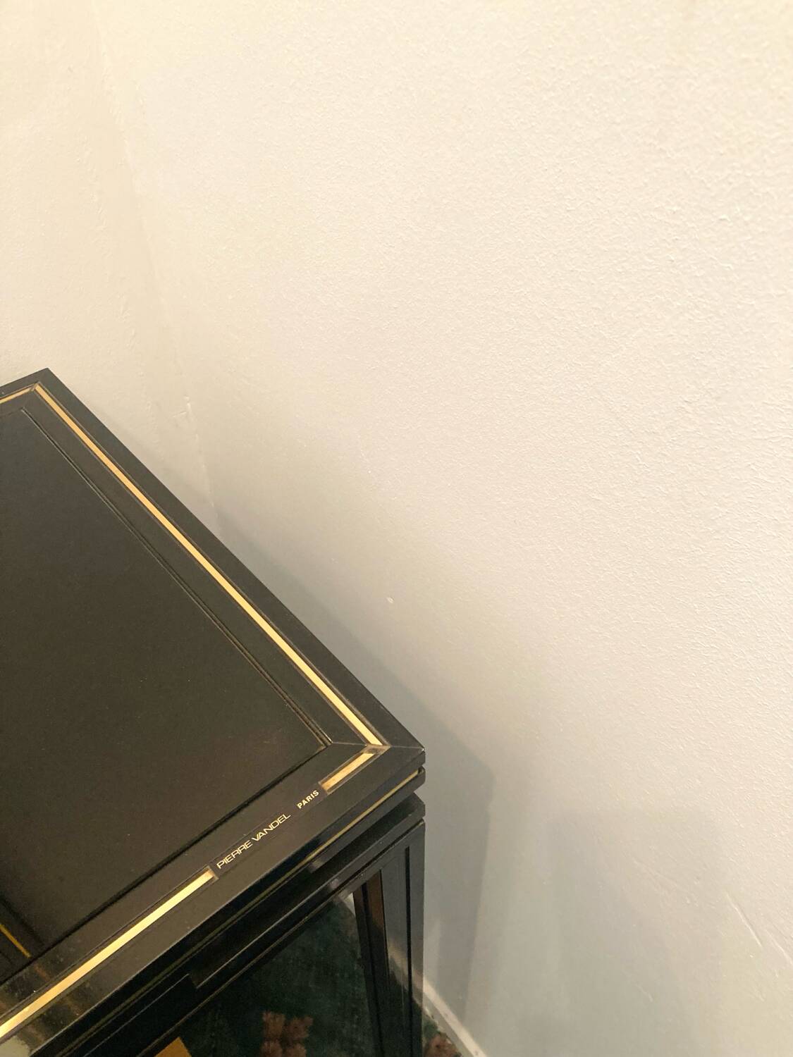 Console and mirror Pierre Vandel