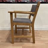 Two armchairs stamped "hans wegner" 1960.