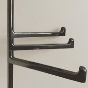 Vintage italian coat / towel rack by Makio Hasuike for gedy, 1980